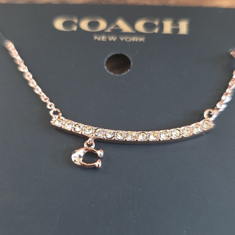 Coach Rose Gold Necklace - Picture 3 of 3